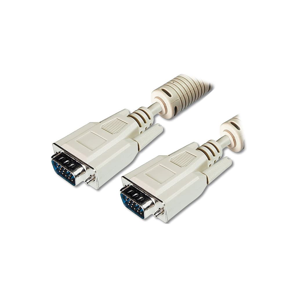 Кабель мультимедійний VGA M to VGA M 10.0m Digitus (AK-310103-100-E)