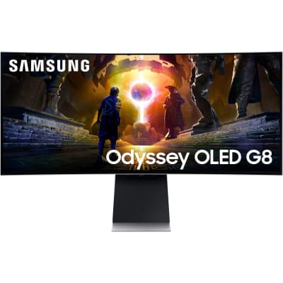 Монітор Samsung 34" LS34DG852 (LS34DG852SIXUA) OLED Black Curved 175Hz