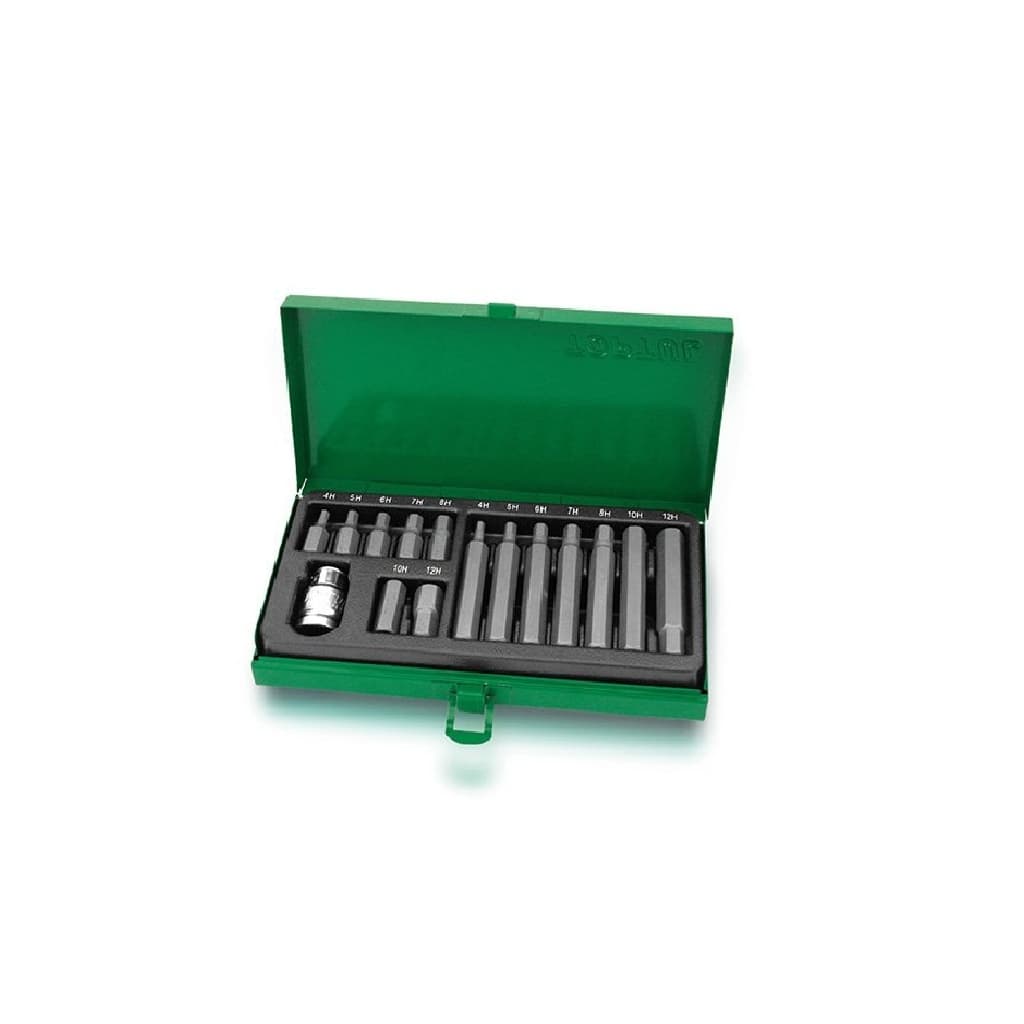 Набір біт Toptul HEX 10мм 15шт. (GAAD1508)