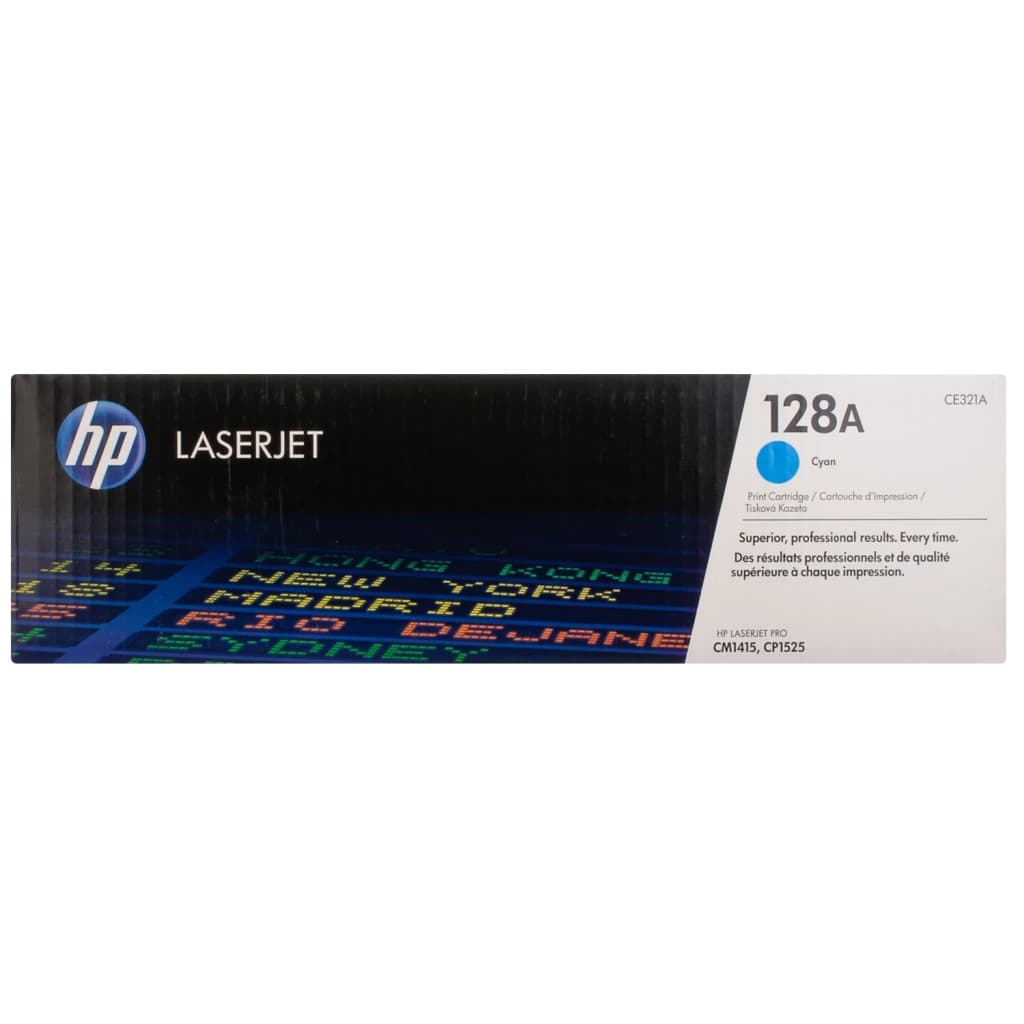 Картридж HP CLJ 128A Cyan, CP1525/CM1415 (CE321A)