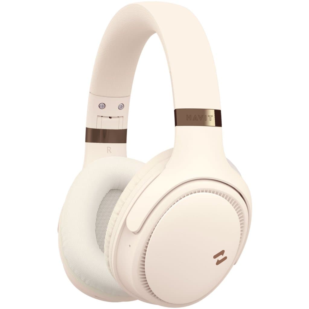 Навушники Havit HV-H630BT Beige (6939119073107)