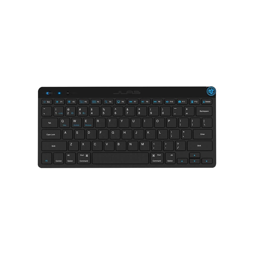 Клавіатура Jlab GO Bluetooth/Wireless Black (IEUKGOKEYBRBLK4)