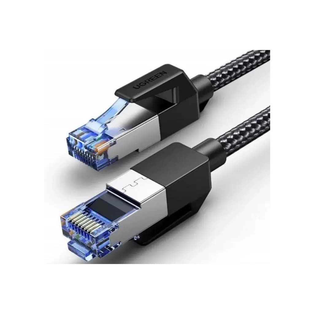 Патч-корд 20м, S/FTP cat 7 RJ-45 COPPER black Ugreen (U_30800)