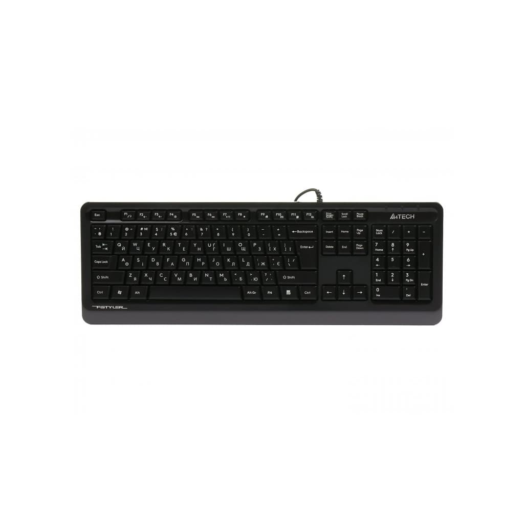 Клавіатура A4Tech FKS10 USB Grey (4711421963329)