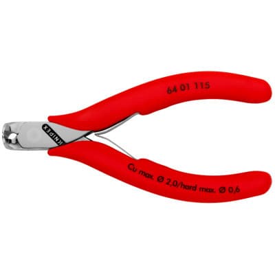 Кусачки KNIPEX торцеві для електроніки (64 01 115)