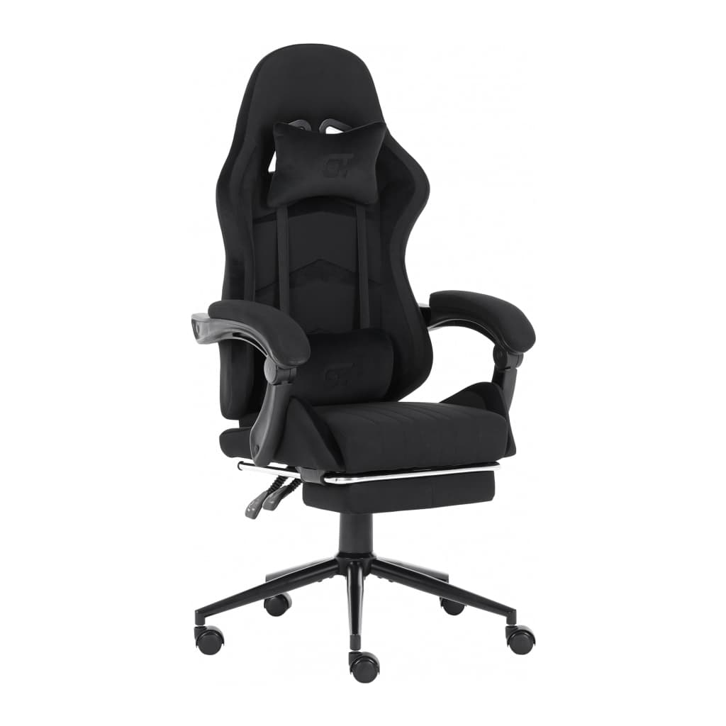 Крісло ігрове GT Racer X-2324 Black Suede (X-2324 Fabric Black Suede)