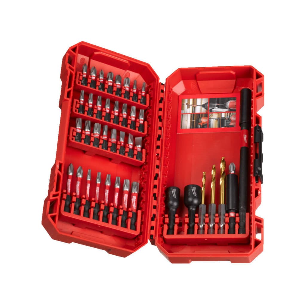 Набір свердл і біт Milwaukee SHOCKWAVE 40 шт (4932492004)