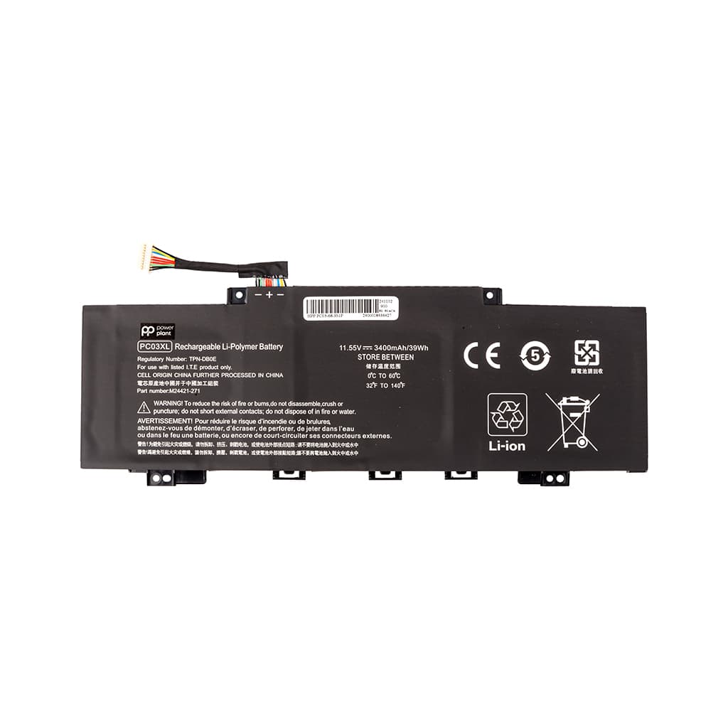 Акумулятор до ноутбука HP Pavilion X360 14 Series (PC03) 11.55V 3400mAh PowerPlant (NB462346)