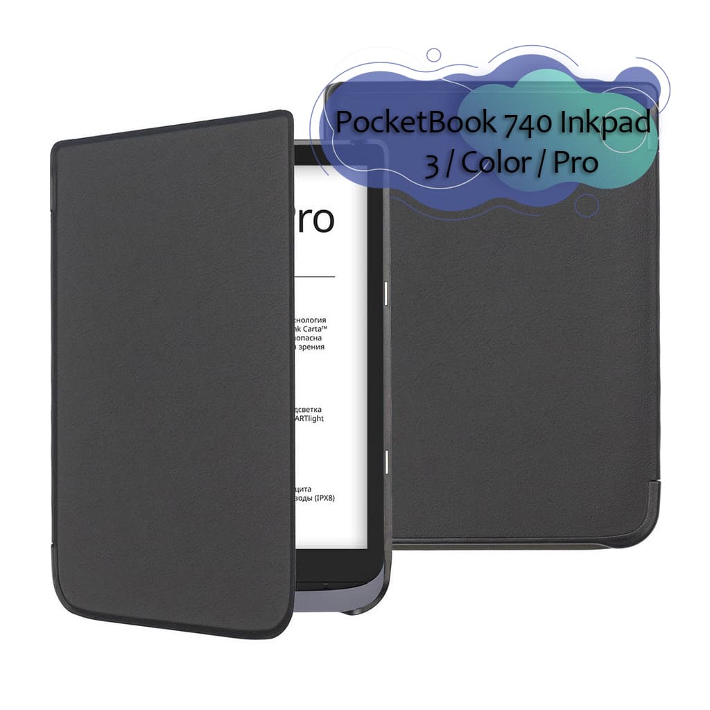 Чохол до електронної книги BeCover Smart Case PocketBook 740 Inkpad 3 / Color / Pro Black (713380)