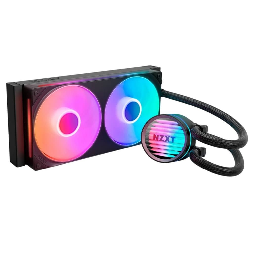 Система рідинного охолодження NZXT Kraken Core 240 Black with RGB fans Single Fra (RL-KR24C-B1)