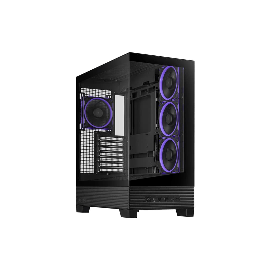 Корпус для ПК ASUS A31 Plus Black Tempered Glass (90DC00R0-B19000)