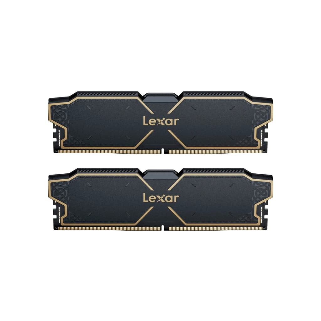 Модуль пам'яті для комп'ютера DDR5 16GB (2x8GB) 6000 MHz THOR OC Black Lexar (LD5U08G60C38LG-RGD)