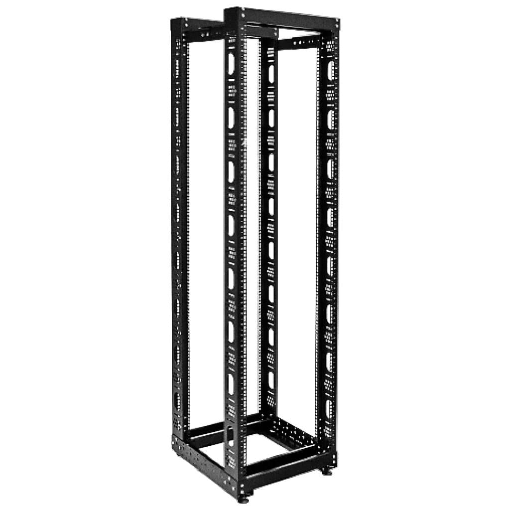 Стойка двухрамна 42U глиб.540мм чорна (без ніг) CMS (UA-OF42-D54-BK)