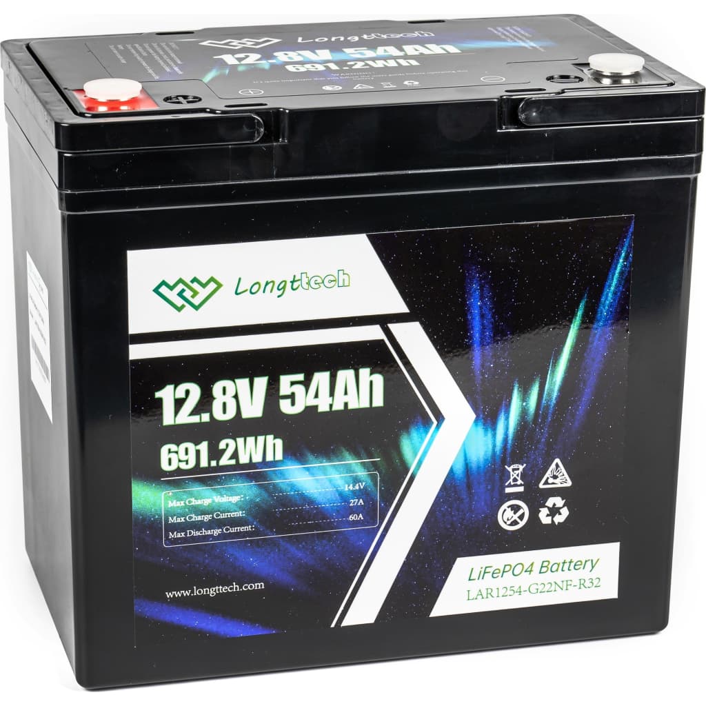 Батарея LiFePo4 Longttech 12.8V - 54Ah (LAR1254-G22NF-R32)