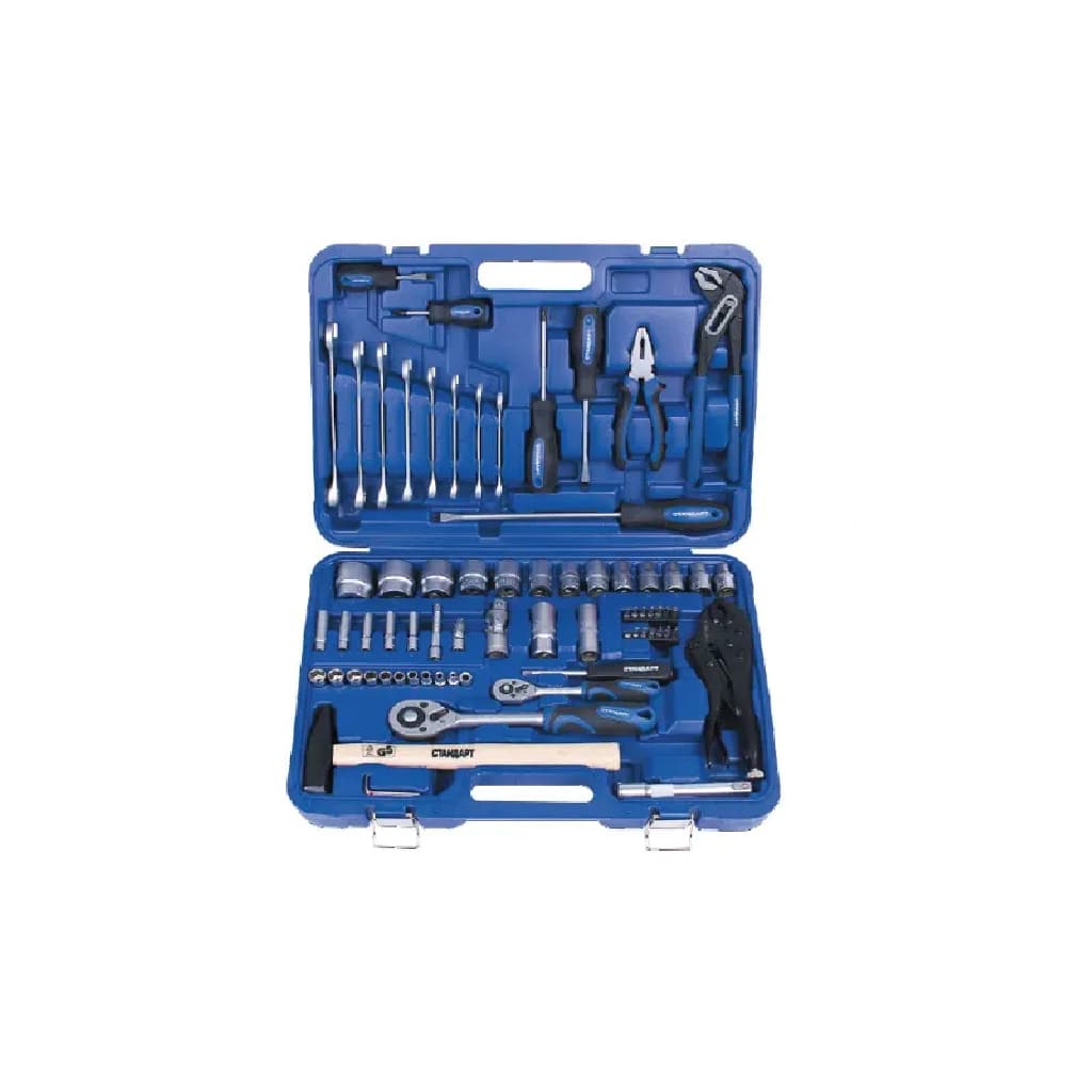 Набір інструментів Стандарт комбінований, кейс, 72шт. (ST-0072)
