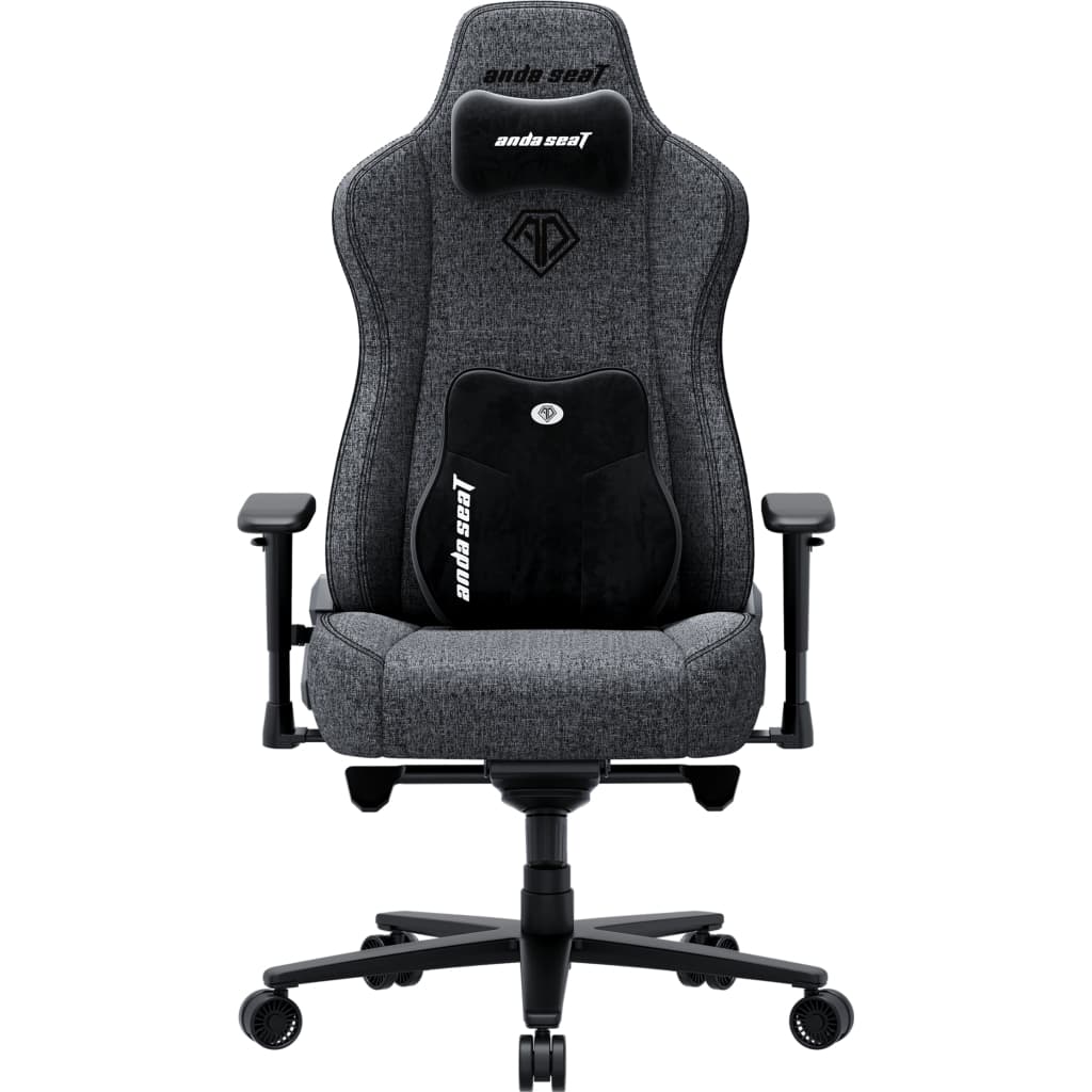 Крісло ігрове AndaSeat Novis Plus Fabric XL Dark Grey (AD23YC-XL-01-GB-F-G04)