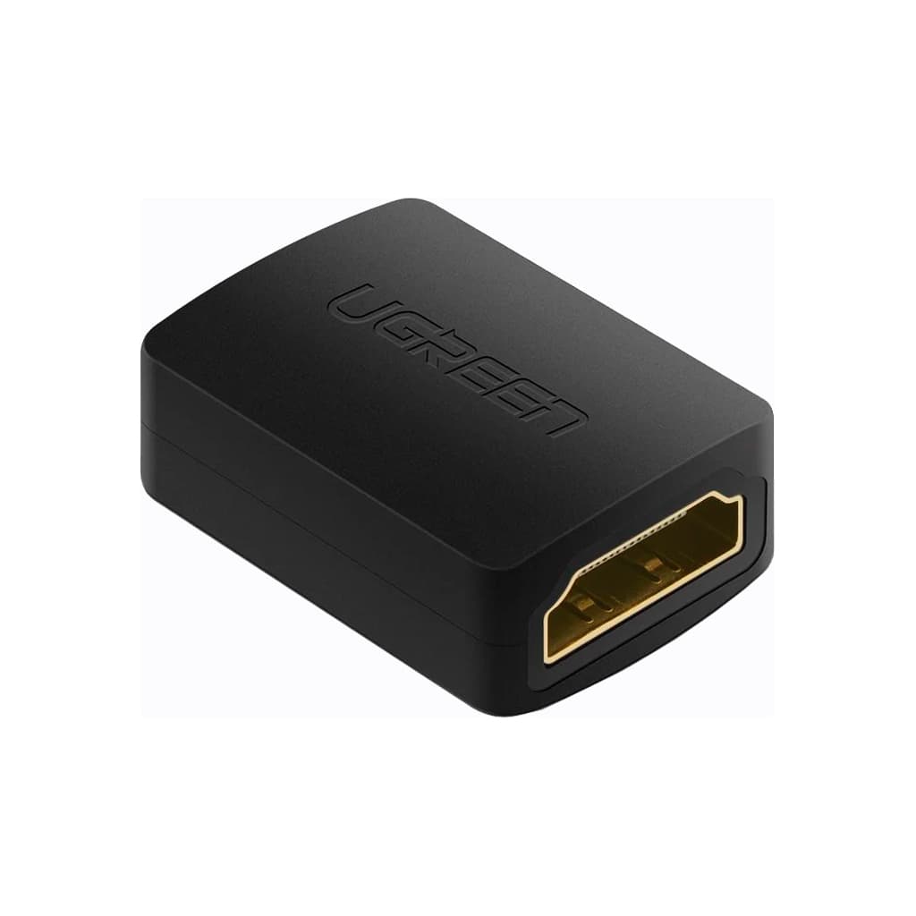 Перехідник HDMI F to HDMI F 4K 60Hz black Ugreen (20107)