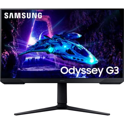 Монiтор Samsung 27" Odyssey G3 LS27DG300 (LS27DG300EIXUA) VA Black 180Hz