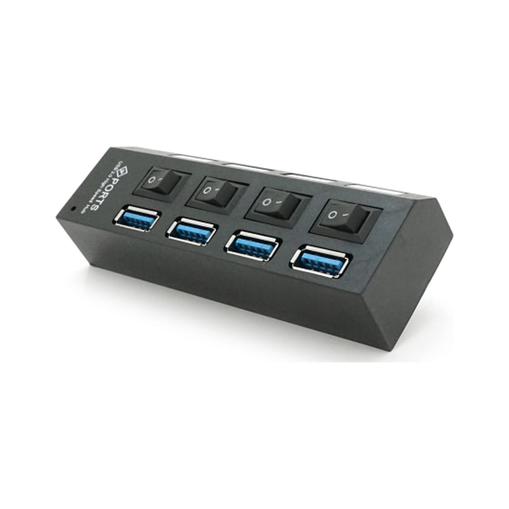 Концентратор Voltronic USB 3.0 to 4xUSB with switches (YT-3H4S/1TB)