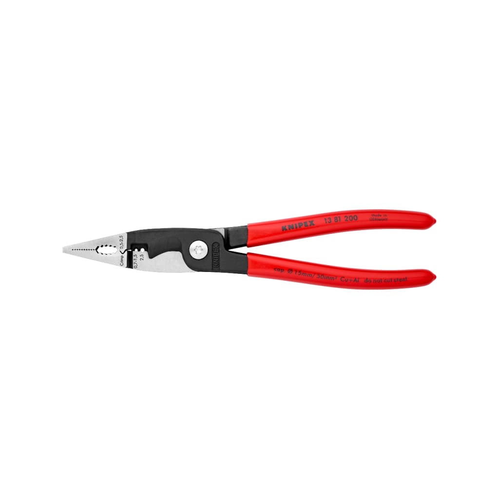 Плоскогубці KNIPEX електромонтажні (13 81 200)
