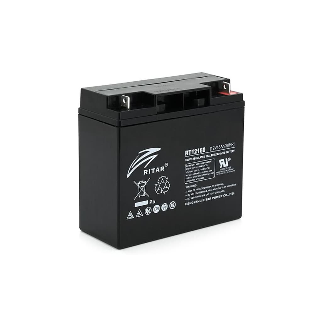 Батарея до ДБЖ Ritar RT12180BL5, 12V 18.0Ah (RT12180BL5)