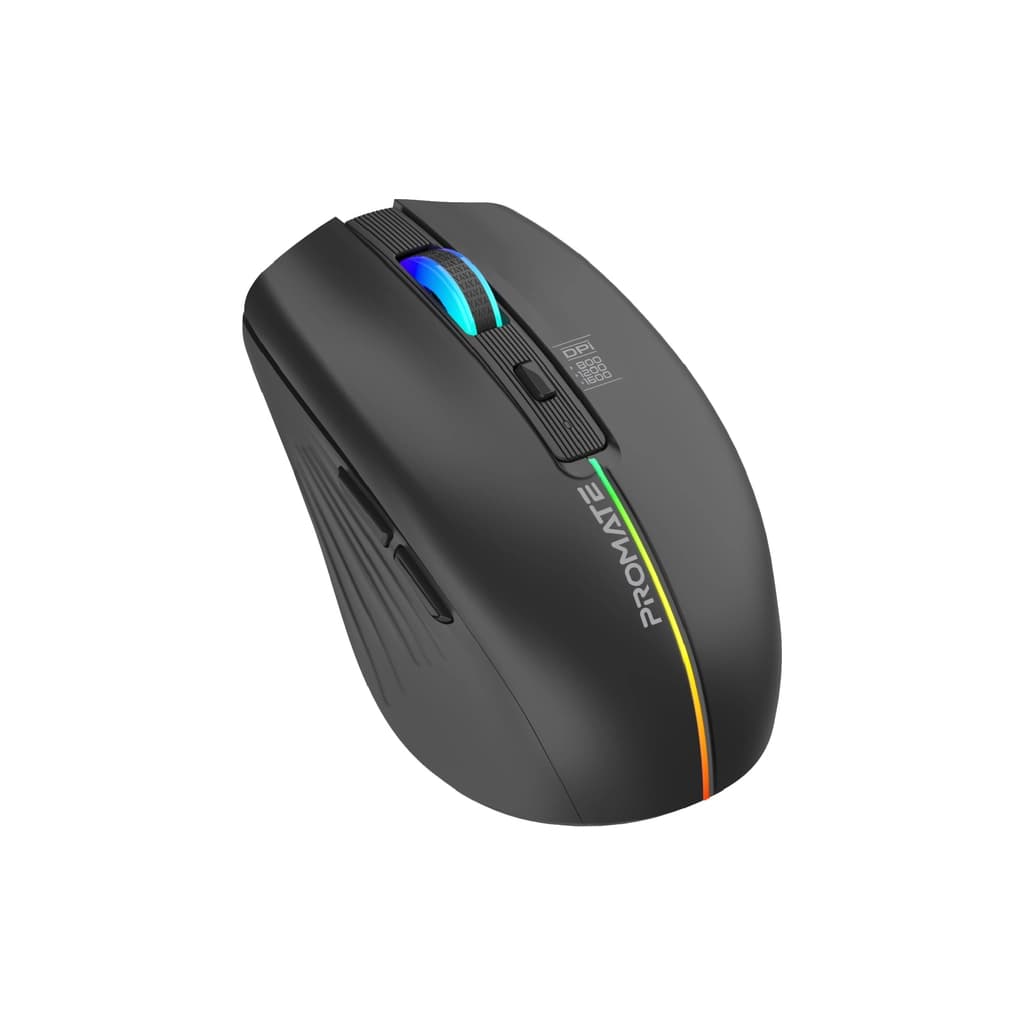 Мишка Promate Kitt Wireless Black (kitt.black)