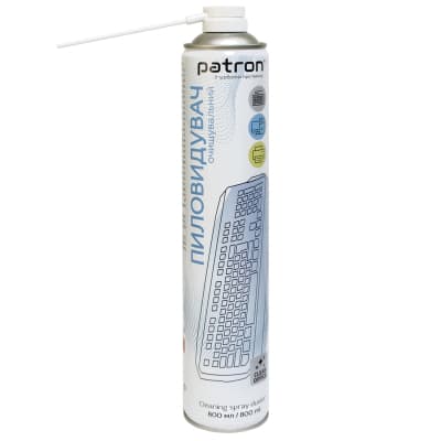 Стиснене повітря для чистки spray duster 800ml Patron (F3-020-800)