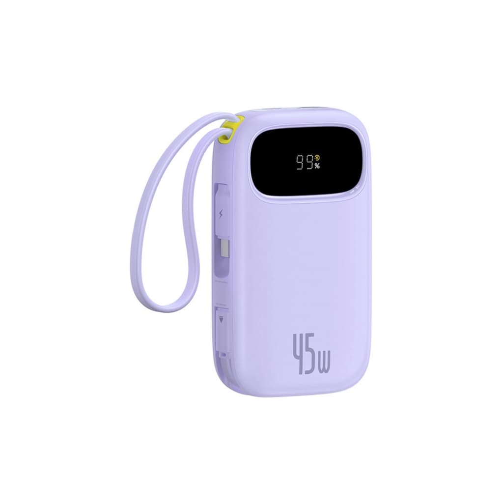 Батарея універсальна Baseus EnerFill FC31 Qpow 3 20000mAh 45W PD/3.0 QC/4.0 Purple (E0028D02)