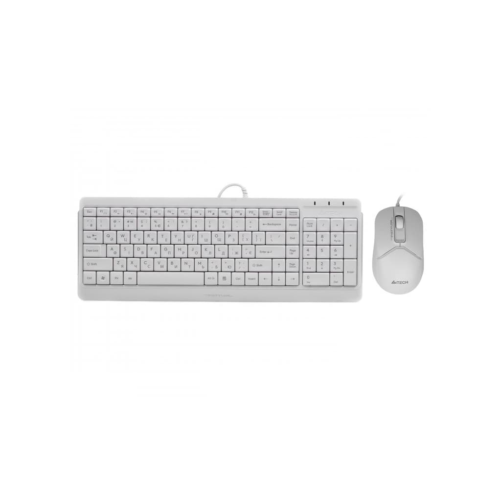 Комплект A4Tech F1512 White (4711421958004)