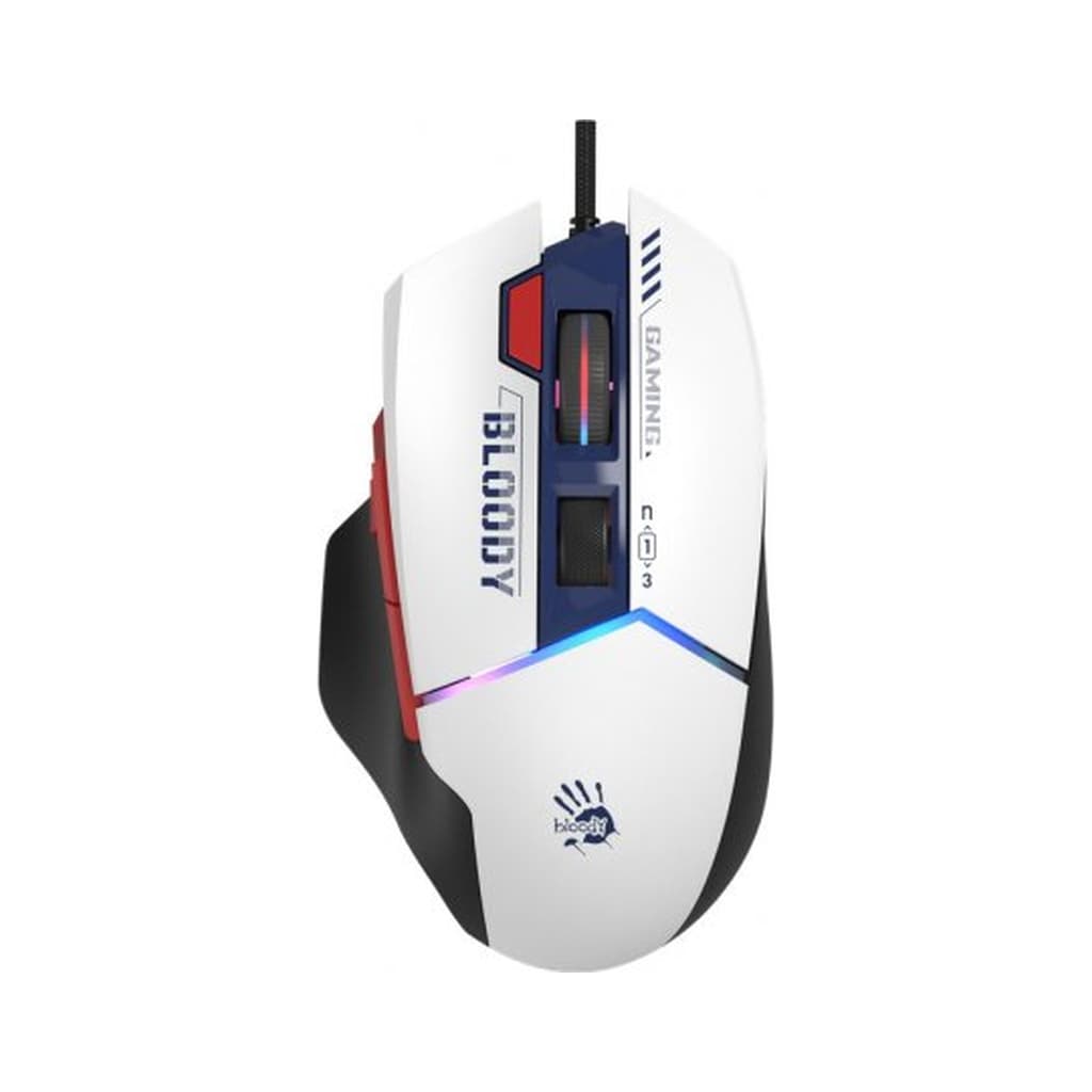 Мишка A4Tech Bloody W95 Ultra USB White/Black (4711421002325)