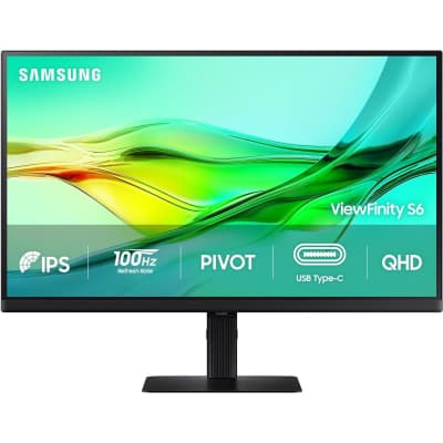 Монiтор Samsung 27" Odyssey G6 (LS27FG606EIXUA) IPS Black 350Hz