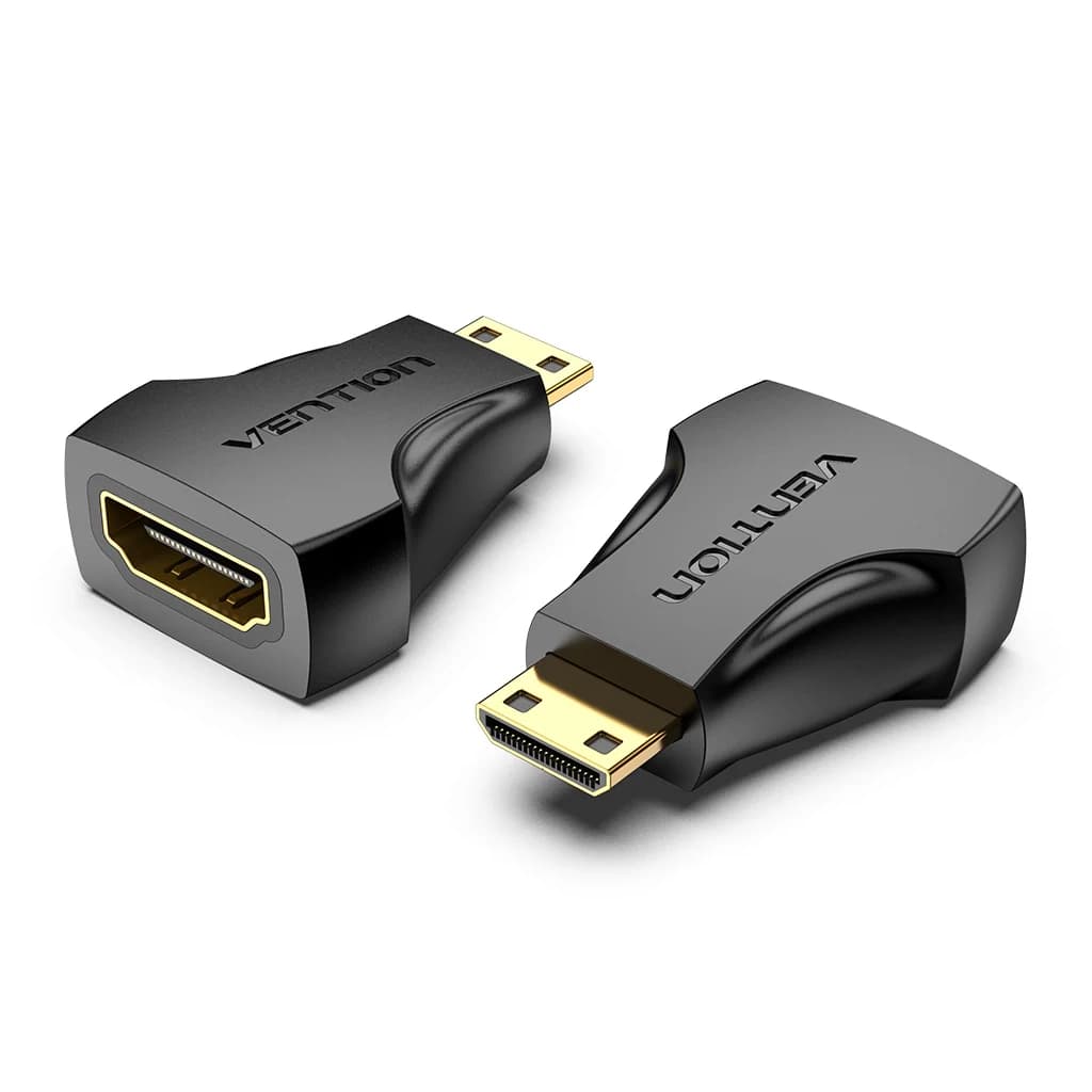 Перехідник HDMI to Mini HDMI black VENTION (AISB0)