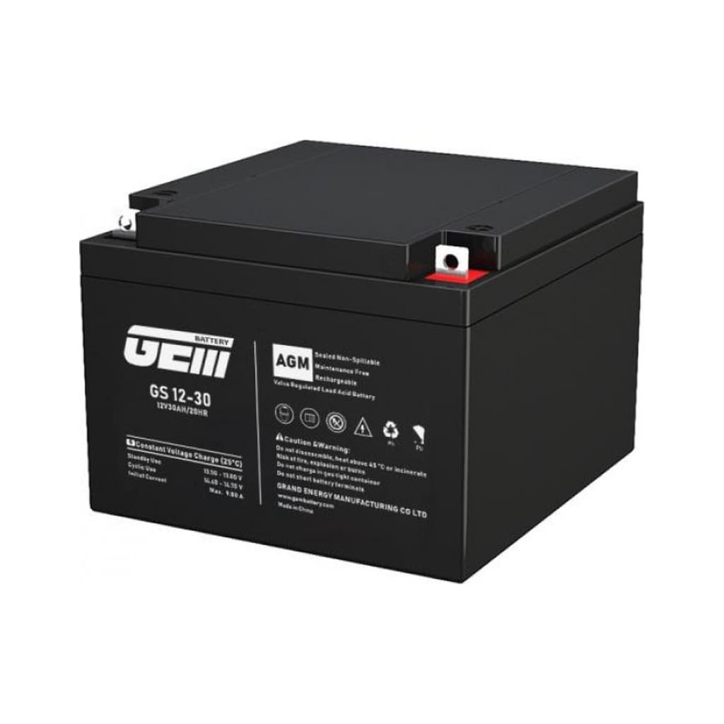 Батарея до ДБЖ GEM GS 12V-30Ah (GS 12-30)