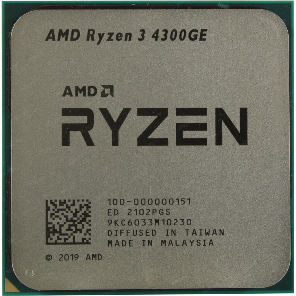 Процесор AMD Ryzen 3 4300GE (100-000000151)