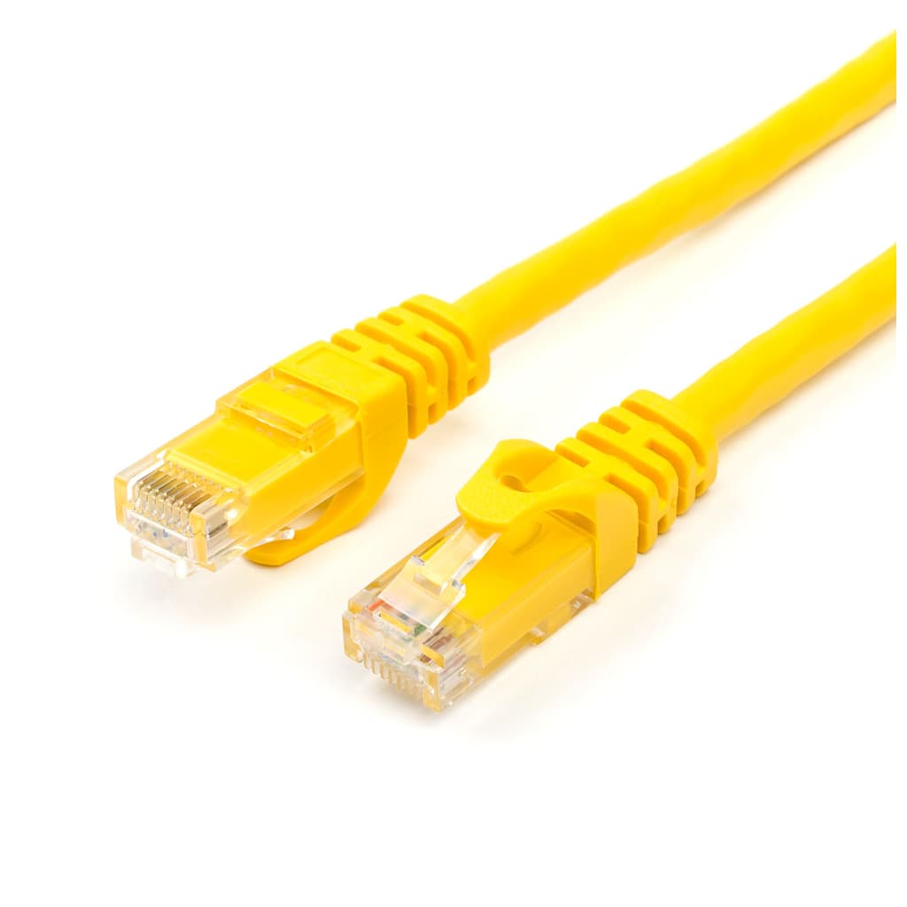 Патч-корд Atcom 0.5м, RJ45, Cat.6, CU, мідь (12156)