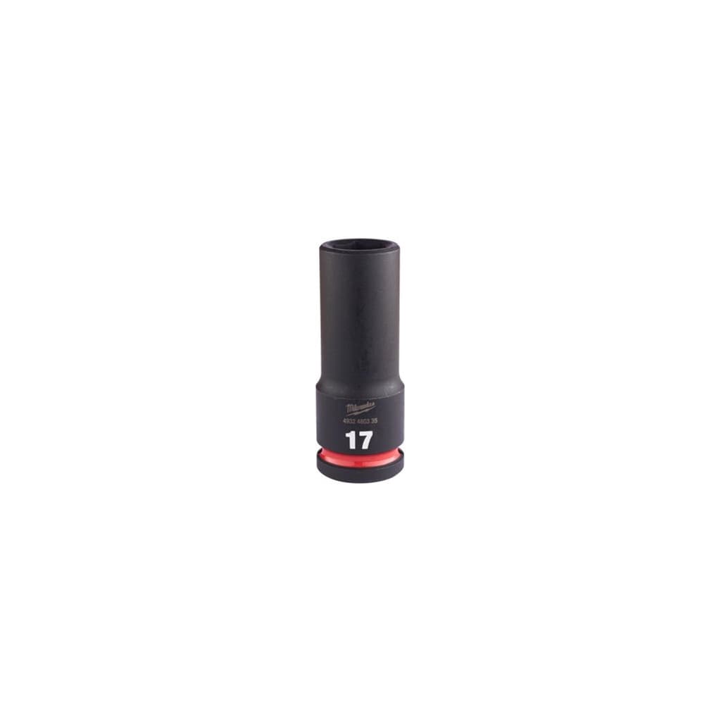 Торцева головка Milwaukee ShW 1/2" 17 мм, довга (4932480335)