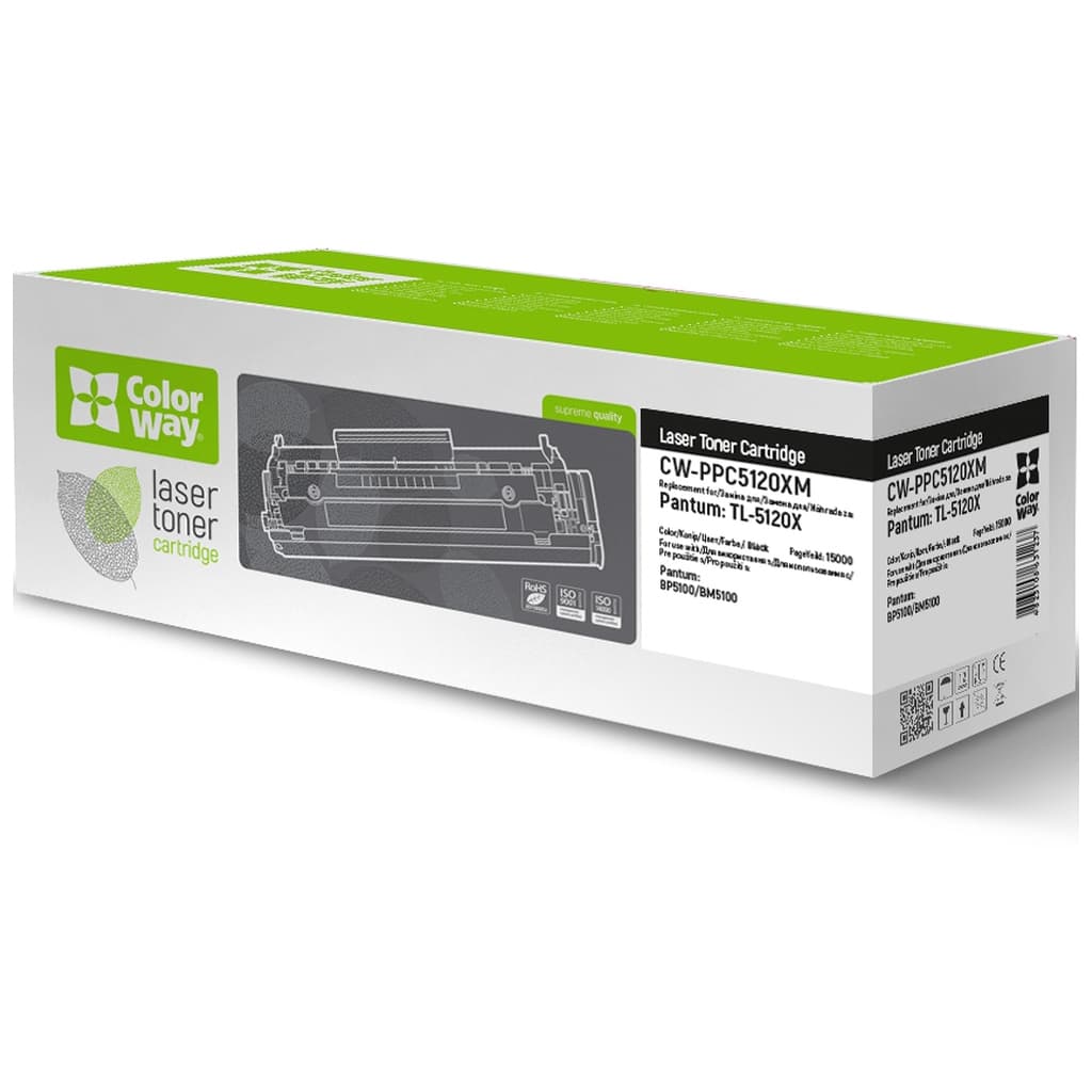 Картридж ColorWay Pantum TL-5120X BP5100/BM5100 15K (CW-PPC5120XM)