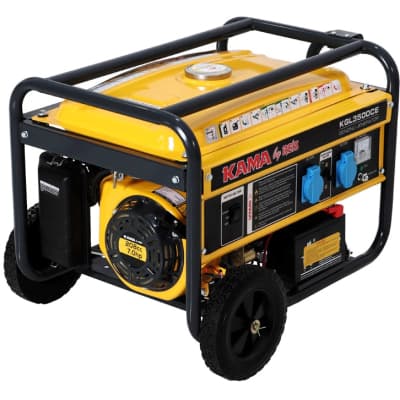 Генератор KAMA KGL3500CE, 230V, 50Hz, 2.8kW, 3.5KVA, 15L (KGL3500CE)