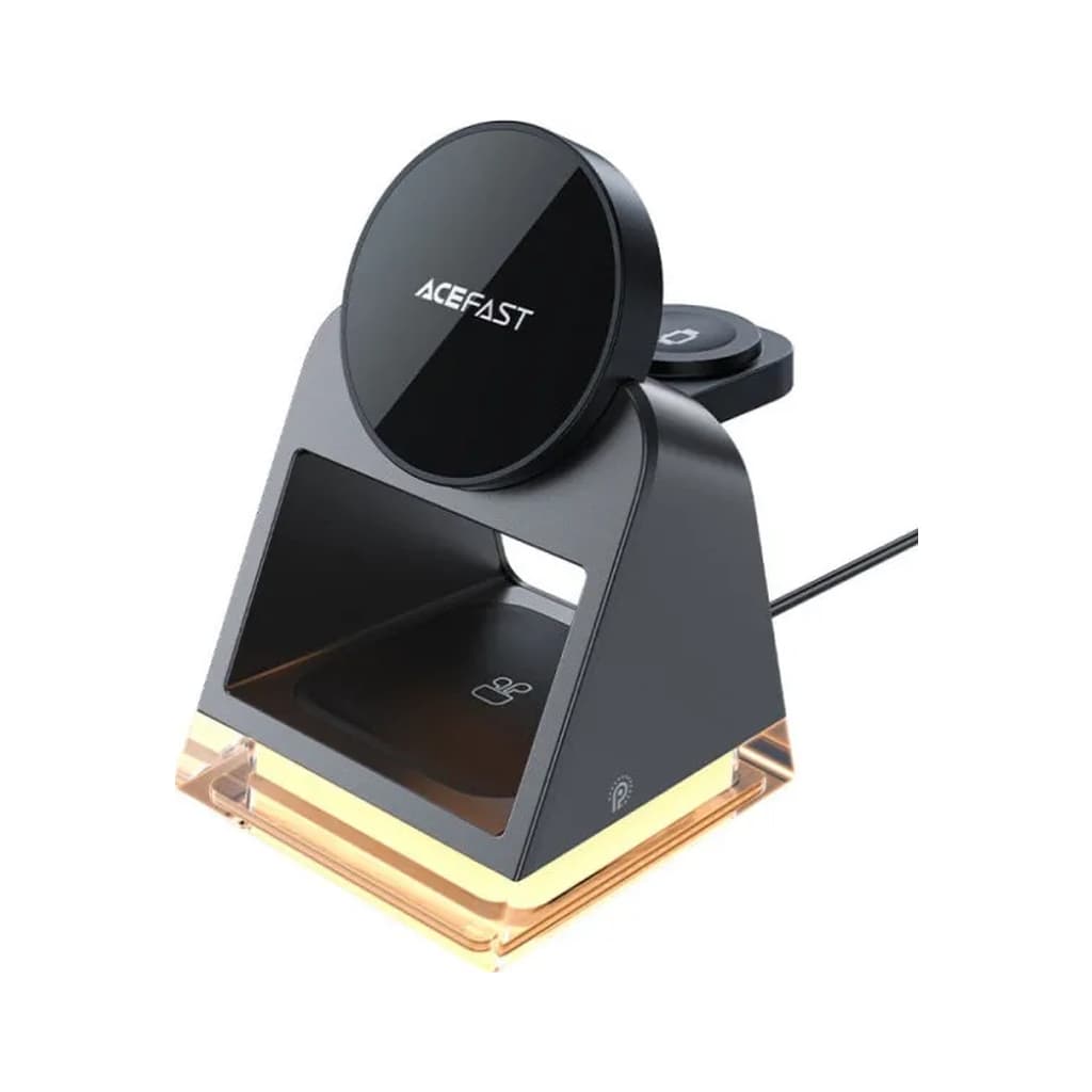 Зарядний пристрій Acefast Wireless QI 3in1 15W E17 (6974316282815)