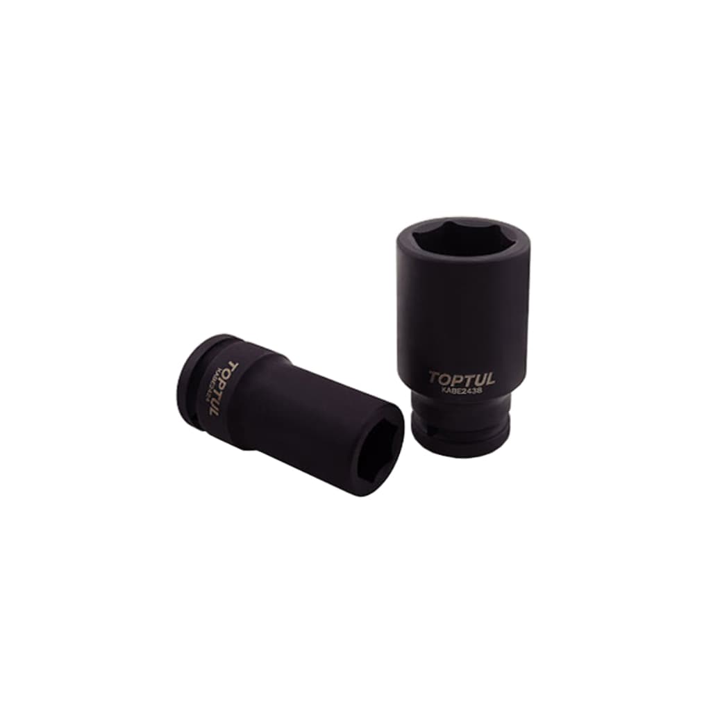 Торцева головка Toptul торцева подовжена ударна 3/4" 38мм (KABE2438)