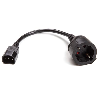 Кабель живлення C14 to Schuko PowerPlant (EX610457)