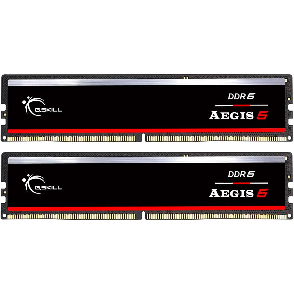 Модуль пам'яті для комп'ютера DDR5 64GB (2x32GB) 6000 MHz Aegis 5 Black G.Skill (F5-6000J3636F32GX2-IS)