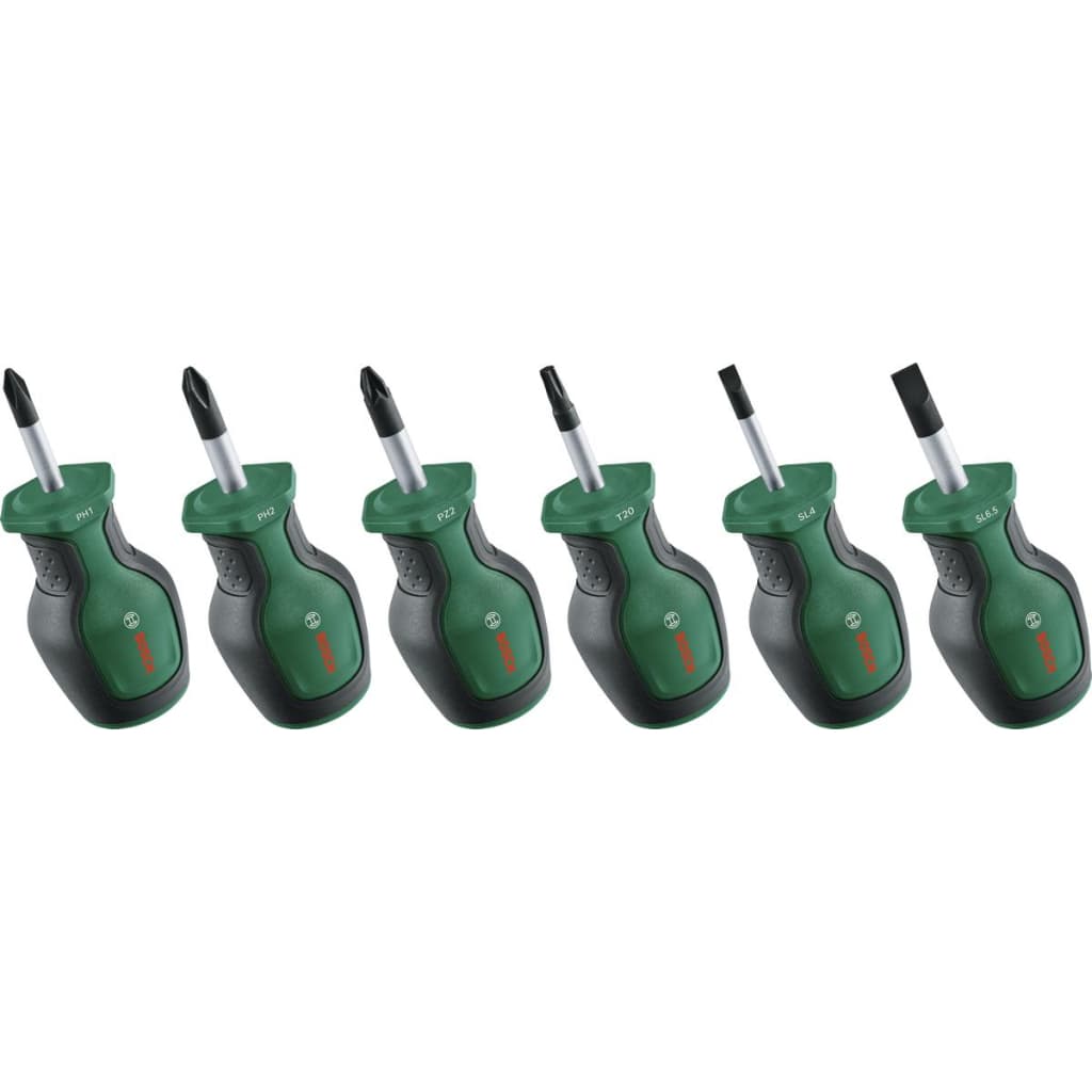 Набір викруток Bosch 6шт, PH, PZ, TX, SL, сталь CrV (1.600.A03.2UK)