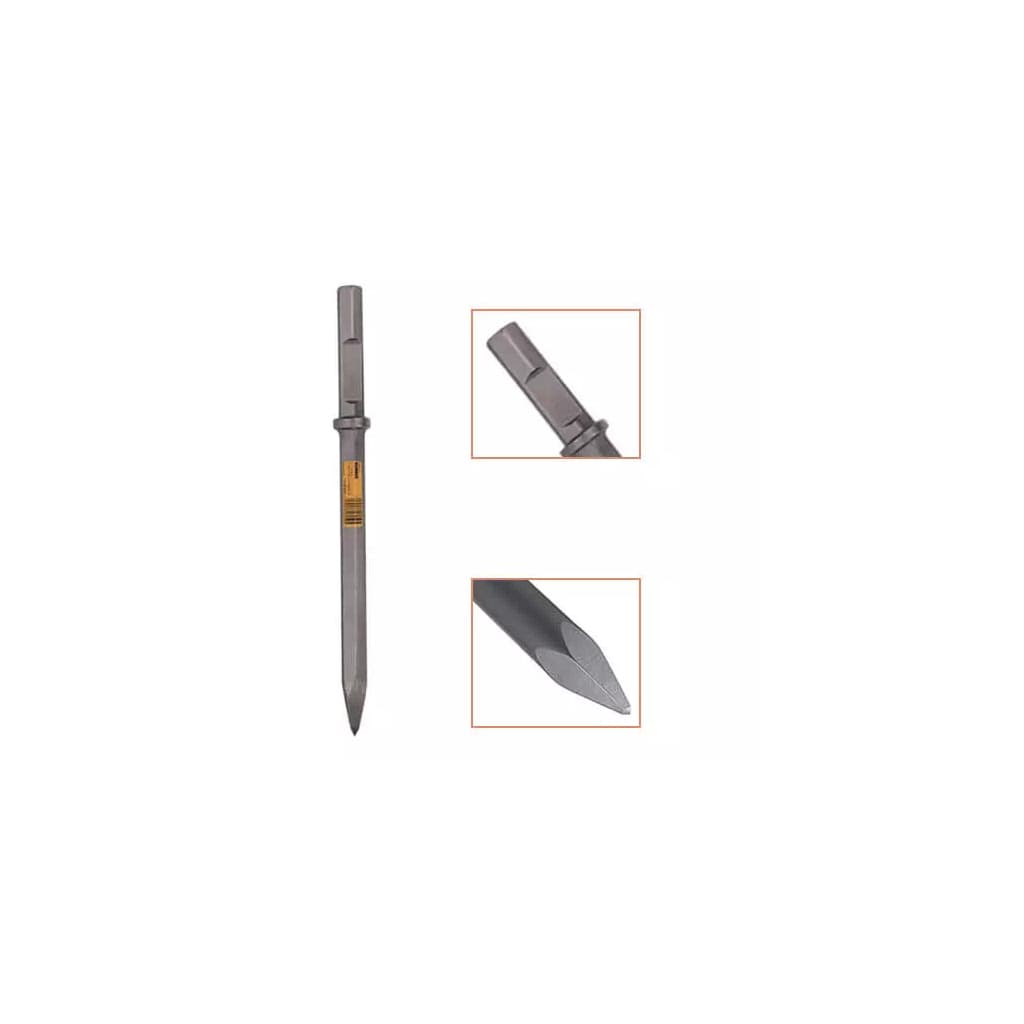 Зубило для перфоратора DeWALT з хвостовиком шестигранник 28мм, пікоподібне, 400мм. (DT6927)