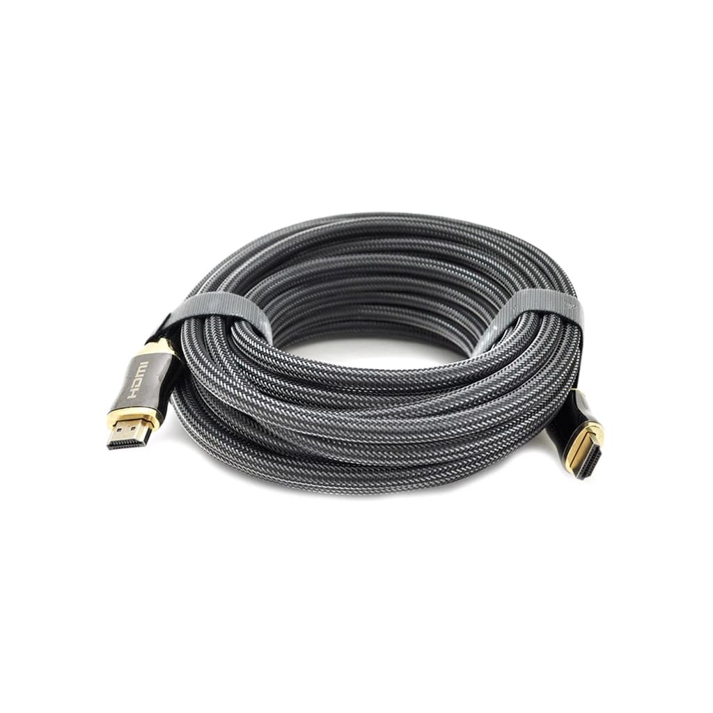 Кабель мультимедійний HDMI M to HDMI M 10.0m V2.0 4K60Hz VEGGIEG (YT-HDMI(M)/(M)HX-10)