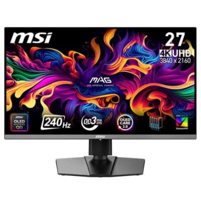 Монітор MSI 27" MAG 272UP QD-OLED X24 Black 240Hz