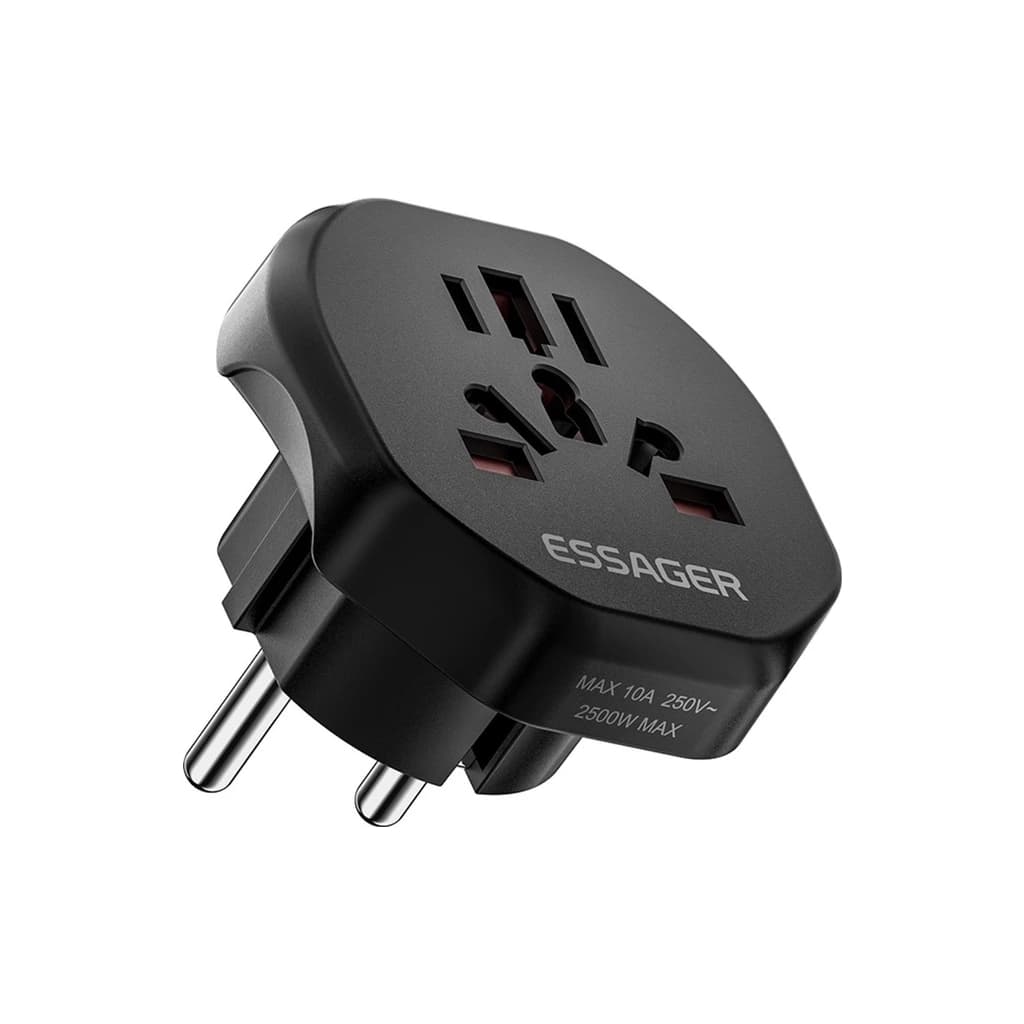 Перехідник EU to global universal adapter Essager (ECTZH-YCB01-Z)