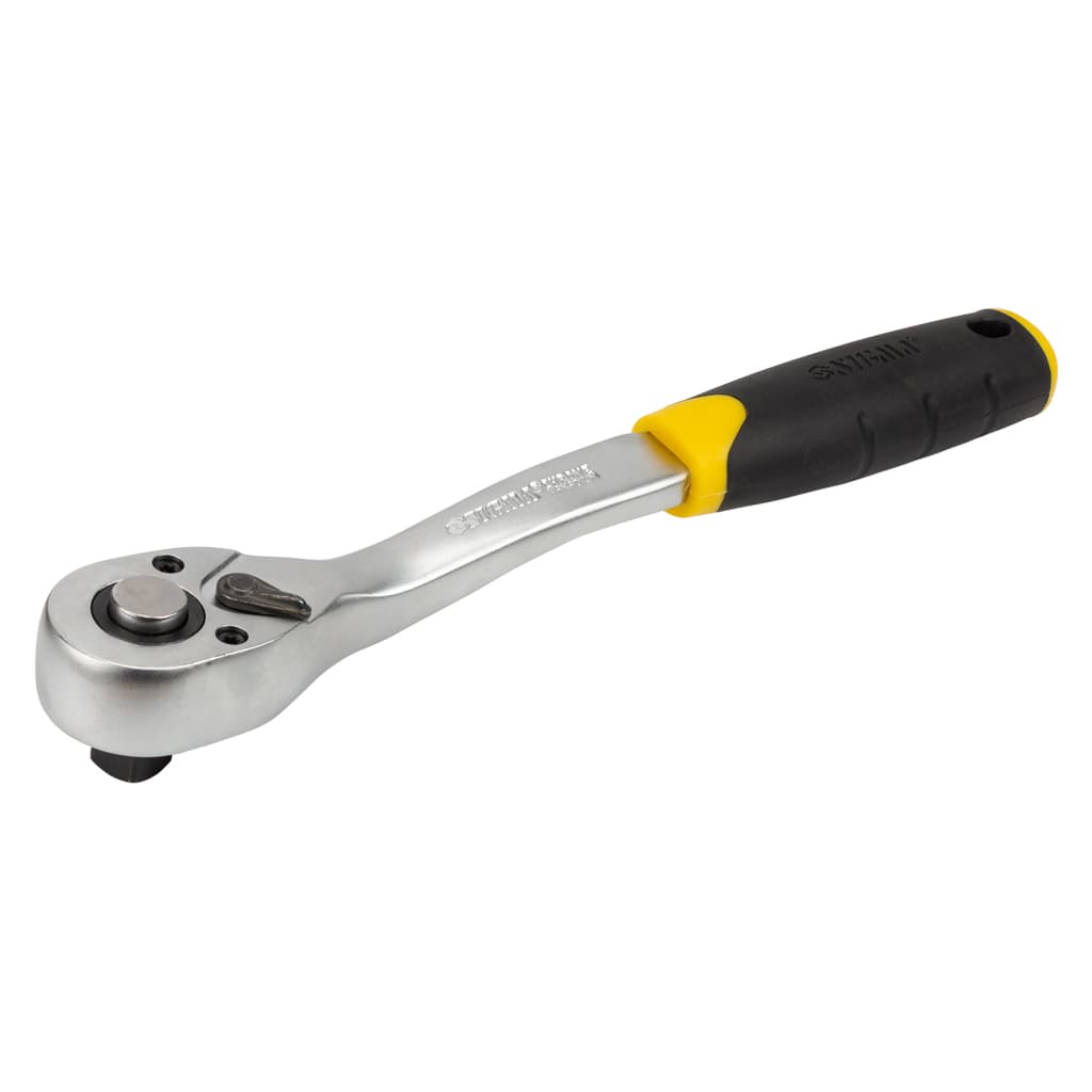 Тріскачка Sigma із вигнутою ручкою 1/2" 250мм 72T CrV (6050091)