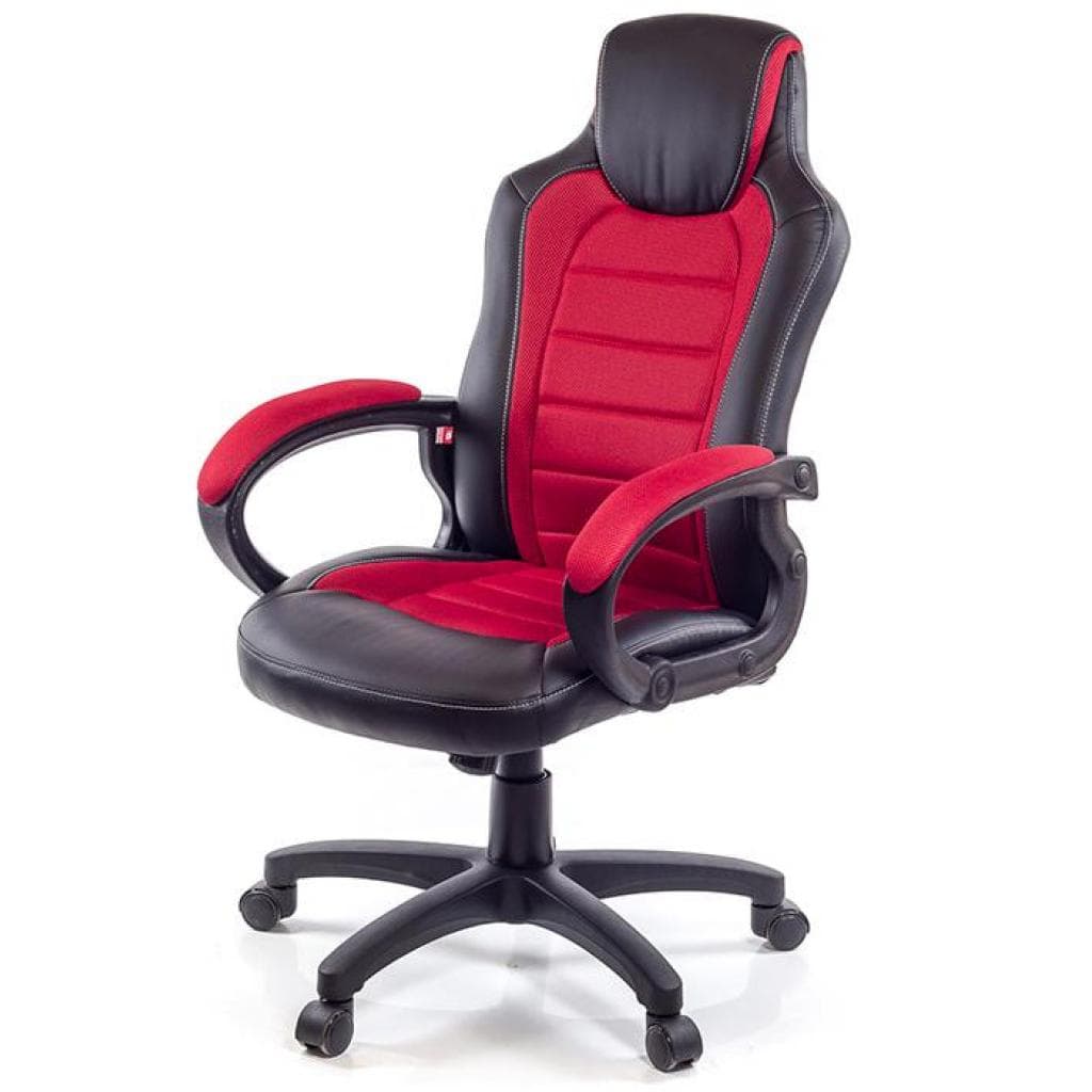 Крісло ігрове Аклас Астон W PL TILT Червоне (07267)