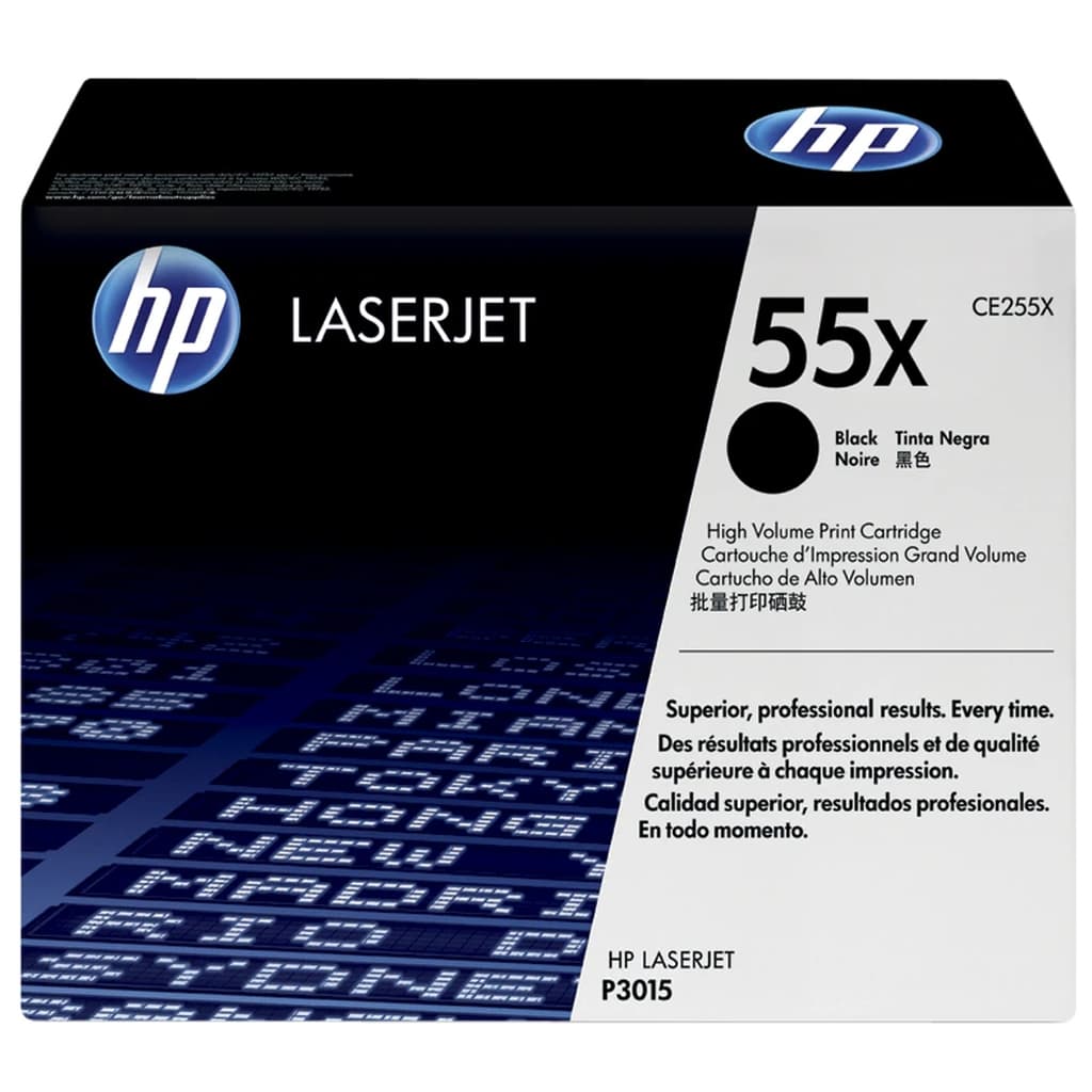 Картридж HP LJ 55X P3015 series black (max) (CE255X)